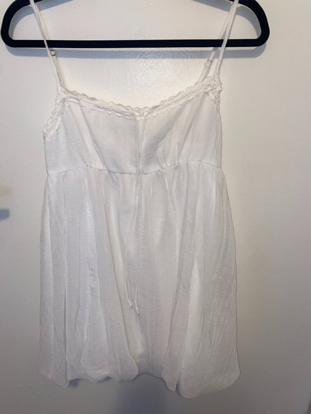 Beverly & Beck White Sundress Summer Mini Dress
